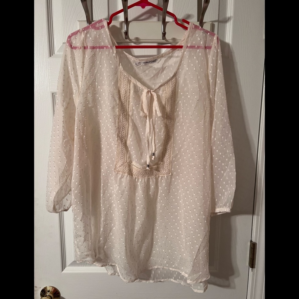 Maurice’s Ivory top